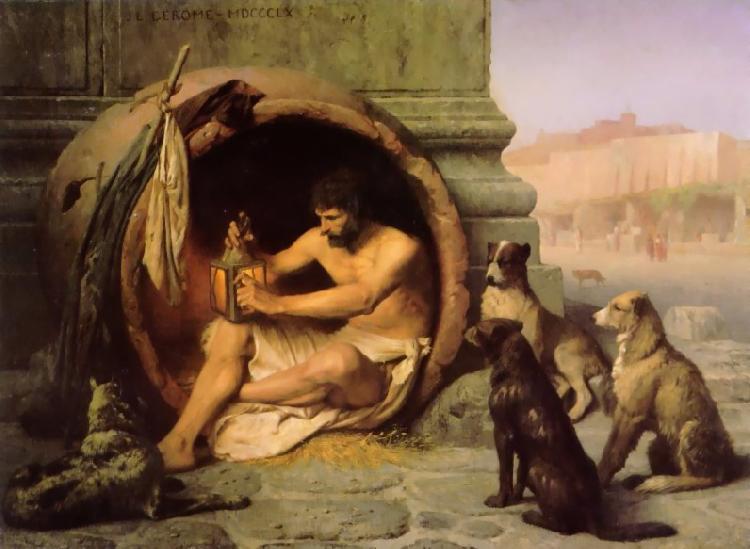 Jean Leon Gerome Diogenes oil painting picture